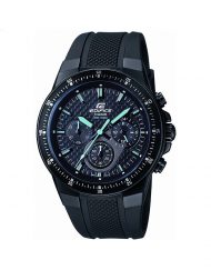 Мъжки часовник Casio Edifice с каучукова каишка в черно