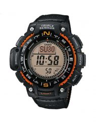 Мъжки часовник Casio Outdoor черен с оранжеви детайли