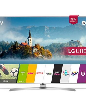 TV LED, LG 43'', 43UJ701V, Smart, webOS 3.5, 1900PMI, WiFi, Active HDR, 360 VR, UHD 4K