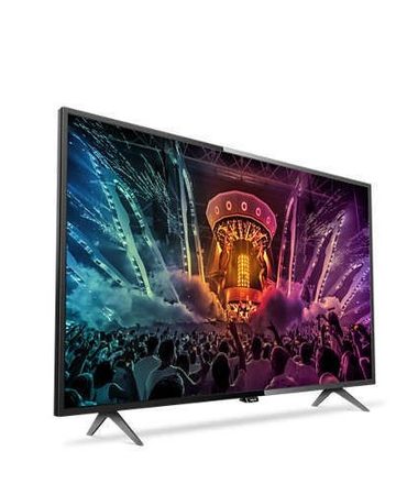 TV LED, Philips 55'', 55PUS6101/12, Smart, WiFi, UHD 4K