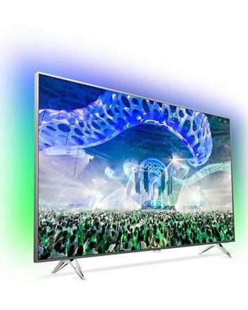 TV LED, Philips 65'', 65PUS7601/12, Smart, Ambilight 3, 2600PPI, WiFi, UHD 4K