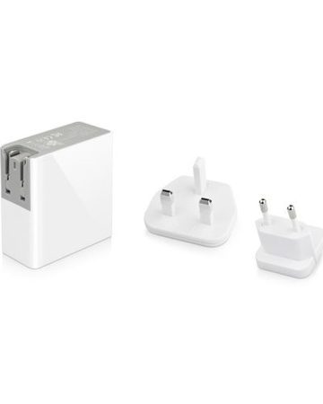 USB Charger, Macally Home Charger, 24W, захранване за ел. мрежа с 2 USB изхода за таблети и смартфони (22266)