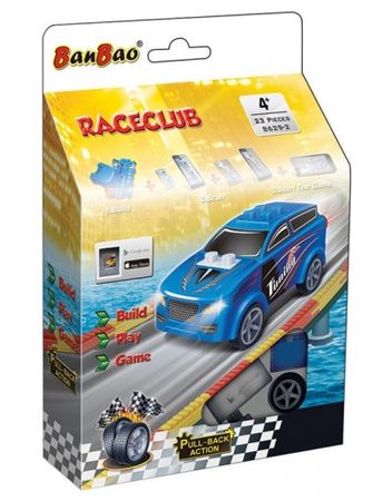 BAN BAO RACECLUB Количка СИН PULL BACK B8629-2