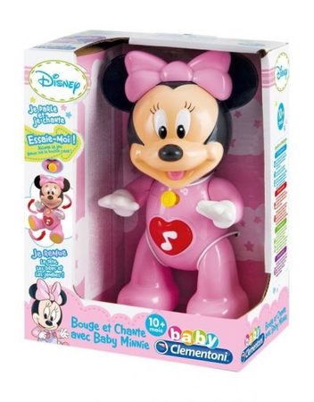 CLEMENTONI BABY Интерактивна пееща MINNIE MOUSE