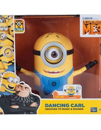 DESPICABLE ME 3 Танцуващ и говорещ минион CARL/DAVE 20285