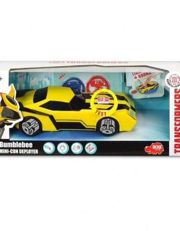 DICKIE Кола изстрелваща дискове BUMBLEBEE TRANSFORMERS 203114003