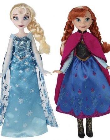 DISNEY FROZEN Кукла с две рокли B5169