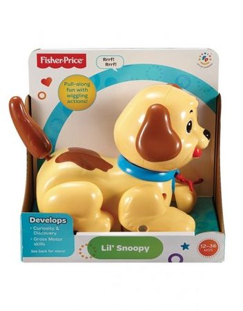 FISHER PRICE Играчка за дърпане КУЧЕНЦЕ H9447