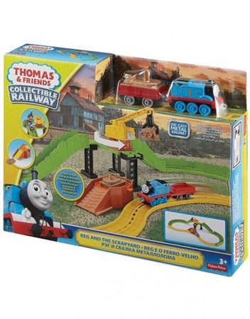 FISHER PRICE Игрален комплект ЖЕЛЕЗОПЪТНА СТАНЦИЯ ЗА СЪБИРАНЕ НА ОТПАДЪЦИ THOMAS & FRIENDS DGC08