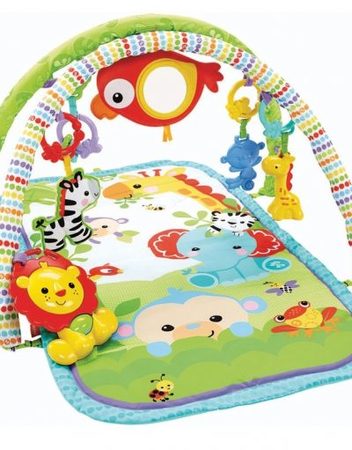 FISHER PRICE Музикална активна гимнастика ТРОПИЧЕСКА ГОРА