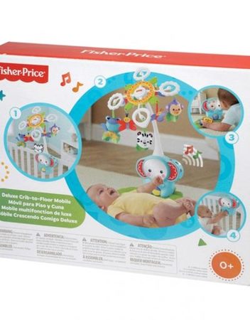 FISHER PRICE Музикална въртележка с животни 3-в-1