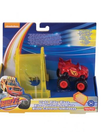 FISHER PRICE Светещи камиончета с тунели BLAZE DTV10