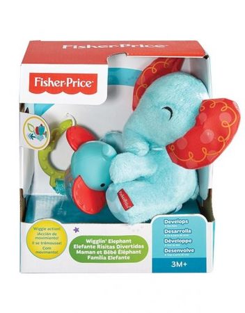 FISHER PRICE Занимателна играчка с гризалка СЛОНЧЕТА CDN53