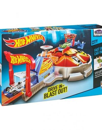 HOT WHEELS Гараж за изстрелване CCH19