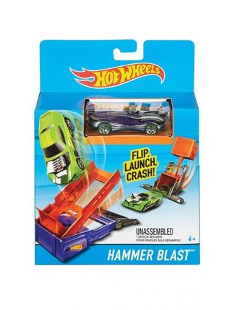 HOT WHEELS Изстрелвачка + количка CKJ08