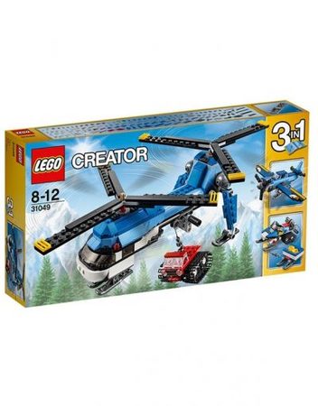 LEGO CREATOR Двувитлов хеликоптер 31049