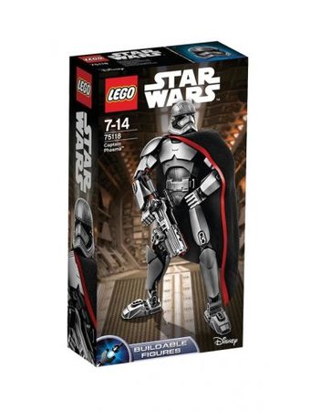 LEGO STAR WARS Капитан Фазма 75118