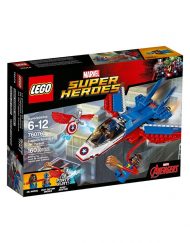 LEGO SUPER HEROES Капитан Америка – реактивно преследване 76076