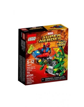 LEGO SUPER HEROES Mighty Micros: Спайдърмен срещу Скорпиона 76071