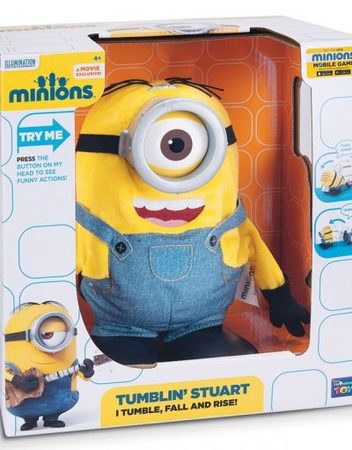 MINIONS Акробатичен говорещ минион СТЮАРТ