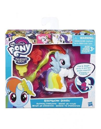 MY LITTLE PONY Мини фигурка с моден тоалет и аксесоари B8810