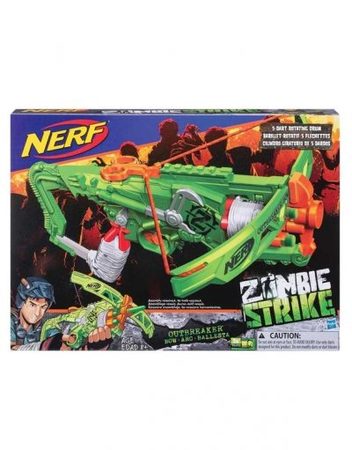 NERF Арбалет ZOMBIE STRIKE OUTBREAKER BOW B9093