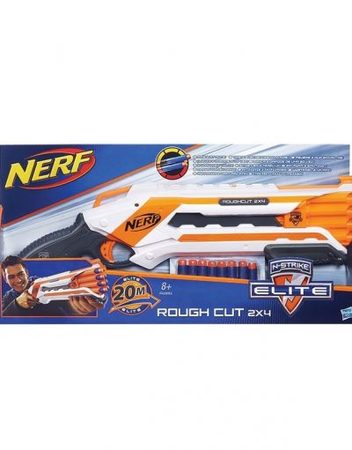 NERF ELITE Двуцевен пистолет ROUGH CUT