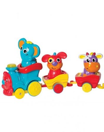 Playgro Активна музикална играчка ТУ ТУ ВЛАК JERRY'S CLASS 0701