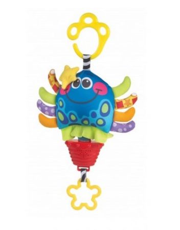 Playgro Играчка за количка с клипс и музика ОКТОПОД