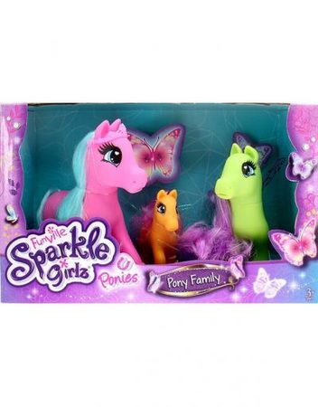 SPARKLE GIRLZ Комплект понита 3 бр. PONIES 31017