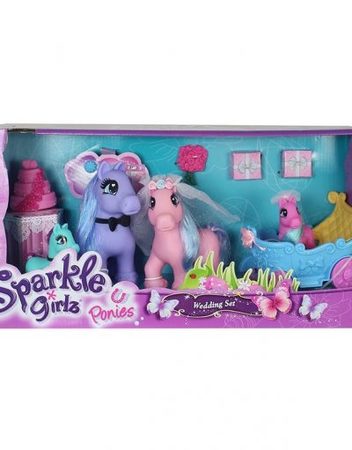 SPARKLE GIRLZ Сватбен комплект PONIES 31021