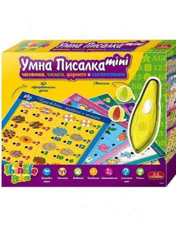 THINKLE STARS Умна писалка MINI ЧАСОВНИК, ЧИСЛА, ФОРМИ И СЪОТВЕТСТВИЯ