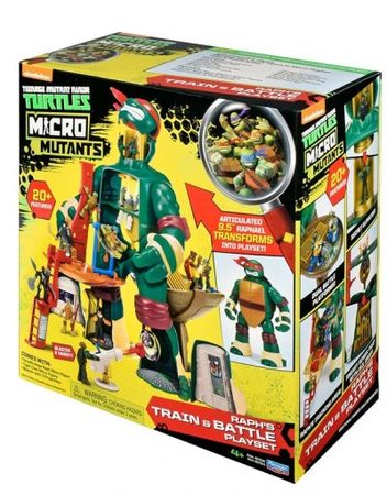 TMNT МИКРО МУТАНТ Костенурка Нинджа DELUXE МИКРО УБЕЖИЩЕ 87840