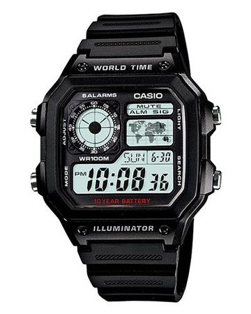 Часовник Casio AE-1200WH-1AEF