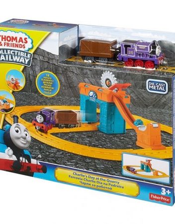 FISHER PRICE Игрален комплект РАБОТНИЯТ ДЕН НА ЧАРЛИ НА КАРИЕРАТА THOMAS & FRIENDS CDV08