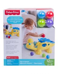 FISHER PRICE Занимателна играчка ДИНОЗАВЪР "СКАЧАЩИ ТОПЧЕТА" FGF15