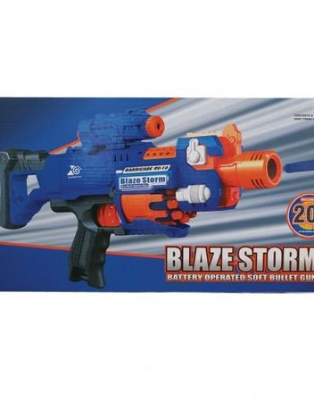 BLAZE STORM Бластер с мерник и приклад BARRICADE RV-10 7055