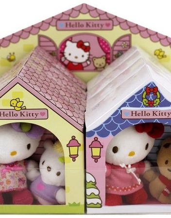 DINO TOYS Комплект коте с приятел 10 см. HELLO KITTY I150855S