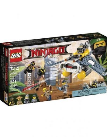 LEGO NINJAGO MOVIE Бомбардировач Манта Рей 70609