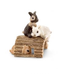 SCHLEICH Фигурка ИГРАЕЩИ ЗАЙЧЕТА 13748