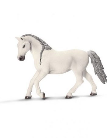 SCHLEICH Фигурка ЛИПИЦАНСКА КОБИЛА, СПЛЕТЕНА ГРИВА 13737