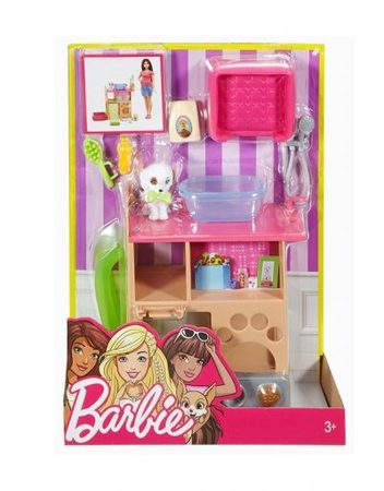 BARBIE Комплект мебели за дома и домашен любимец DVX44