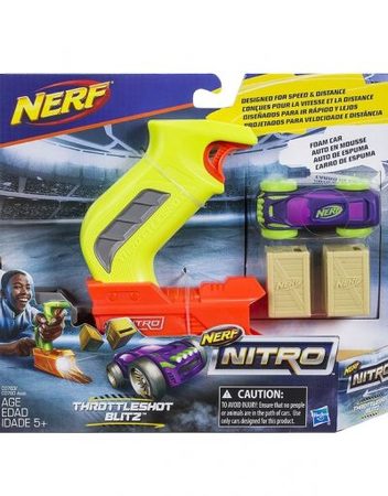 NERF Комплект изстрелвачка и количка NITRO C0780