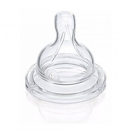 AVENT SCF634/27 Биберон CLASSIC FAST - 4 дупки 6+, 2бр.