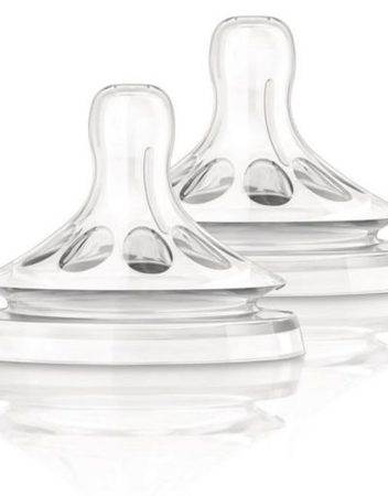 AVENT SCF653/27 Биберон NATURAL MEDIUM - 3 дупки 3+, 2бр.