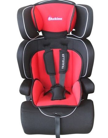 BEBINO Стол за кола TRAVELLER 9-36 кг. RED / BLACK