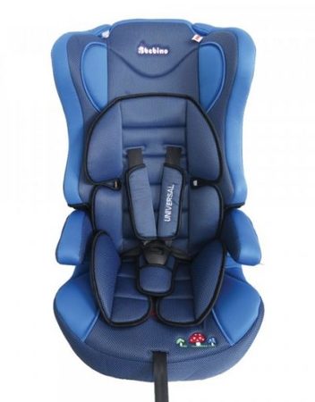 BEBINO Стол за кола UNIVERSAL 9-36 кг. BLUE+DARK BLUE