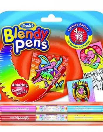 BLENDY PENS Комплект за рисуване ПРИНЦЕСИ