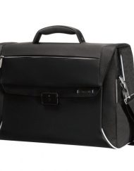 Carry Case, Samsonite Spectrolite Briefcase 2 Gussets, 40.6cm/16'', Black (80U.09.007)