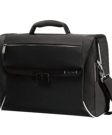 Carry Case, Samsonite Spectrolite Briefcase 2 Gussets, 40.6cm/16'', Black (80U.09.007)